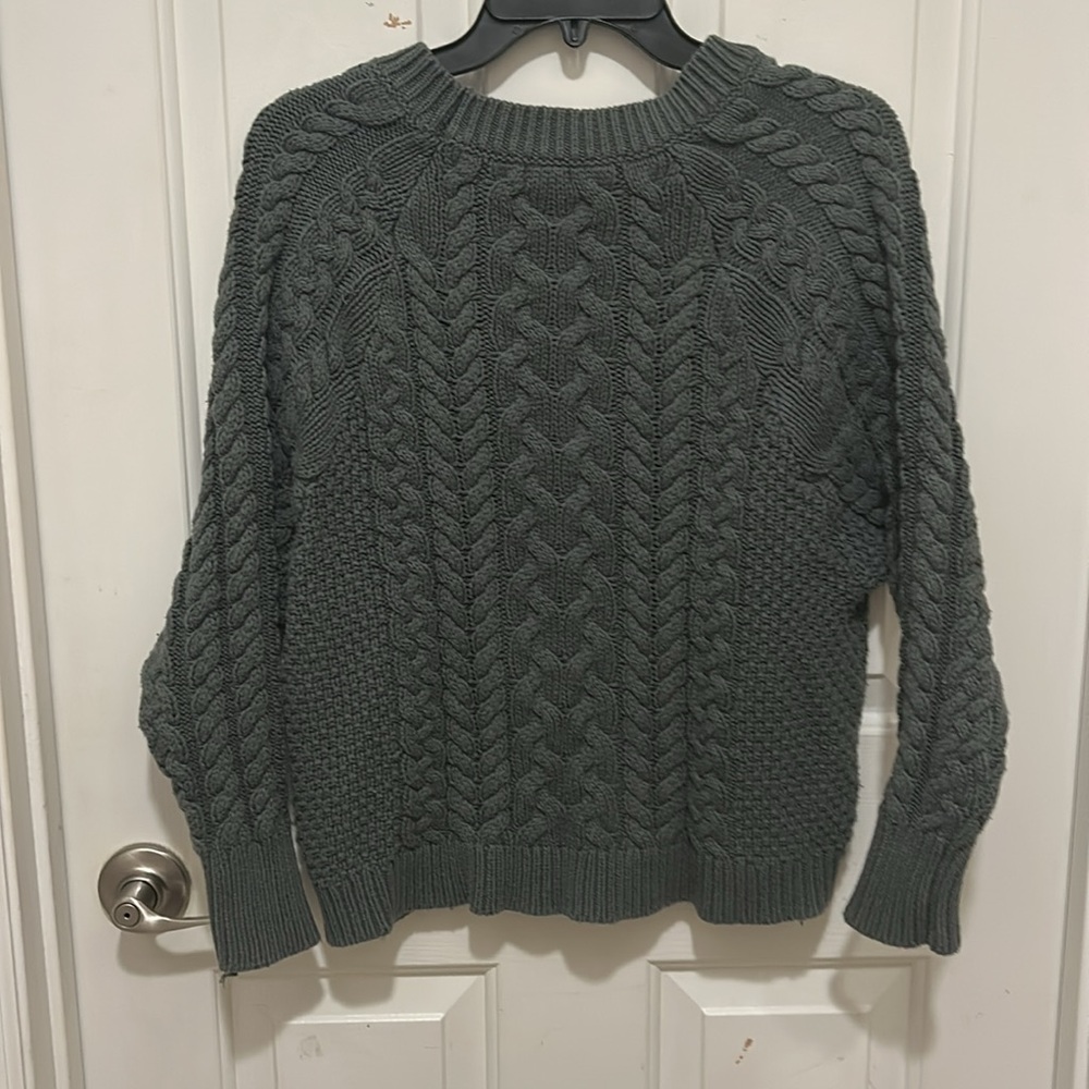 aerie green sweater - Picture 7 of 7